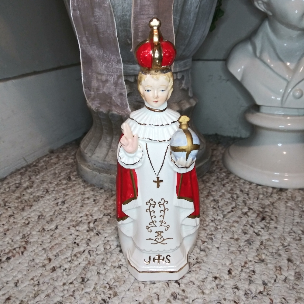 Vintage Giftwares Co. Nancy Pew Infant Jesus Of Prague Planter - Picture 7 of 7